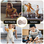 Load image into Gallery viewer, Felt Pads for Cabinet Doors 0.4 in Diameter 128 PCS Beige Self Adhesive Felt Pad