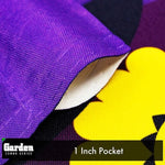Load image into Gallery viewer, G128 Combo Pack: Garden Flag Stand Black 36x16 Inch &amp; Garden Flag Trick or Treat Owl Purple 12x18 Inch