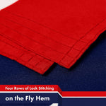 Load image into Gallery viewer, G128 3 Pack: American USA 51 Stars Flag  3x5 Ft  LiteWeave Pro Series Printed 150D Polyester  Indoor/Outdoor, Vibrant Colors, Brass Grommets, Thicker and More Durable Than 100D 75D Polyester