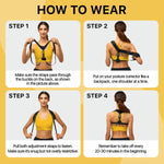 Load image into Gallery viewer, Back Brace Posture Corrector for Women Men 2848 inch Adjustable Straps Uni Size