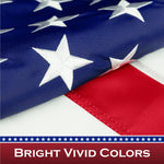 Load image into Gallery viewer, USA American Flag 2.5x4FT 5Pack Pole Sleeve Embroidered Polyester By G128