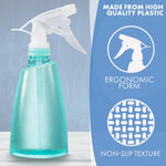 Load image into Gallery viewer, Runrar Plant Mister Spray Bottle Plastic Watering Can Watering Plastic Spray Bottle with Adjustable Nozzle Handheld Spray Bottles for Plants Cleaning Solutions Multi Purpose Use 17oz(3 pack)