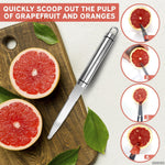 Load image into Gallery viewer, Grapefruit Knife With Curved Serrated Blade   Fruit Slicer and Cutter for Oranges   Kitchen Gadget Stainless Steel Small Knife for Home