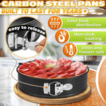 Load image into Gallery viewer, Cake Springform Pan Set of 3 (4  7  9 ) With 60 Parchment Paper   Non Stick Round Cake Pans Sets for Baking Spring Pans for Baking Cheesecake Cake Baking Pans   Springform Cake Pan Set