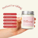 Load image into Gallery viewer, Hug in A Jar Candles Gifts for Women Sweet Fig Grapefruit 13 oz Long Lasting 60