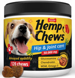Load image into Gallery viewer, Hеmp Hiр and Jоint Supplement for Dogs   120 Hеmp Treats with Glucosamine