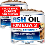 Load image into Gallery viewer, 2 Pack Omega 3 Fish Oil for Dogs Skin and Coat Supplement Dry Itchy Skin Relief