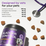 Load image into Gallery viewer, Dog UTI Treatment Bladder Control Chews Dog Cranberry Supplement for Urinary