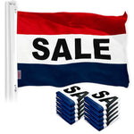 Load image into Gallery viewer, Sale Sign Flag 3x5 Ft 10Pack Printed 150D Polyester By G128