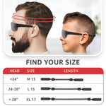 Load image into Gallery viewer, Glasses Strap Eyeglass Holder Band No Tail Strap for Sports M Size 13 inch 2 Pcs
