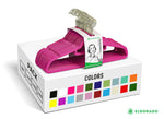 Load image into Gallery viewer, Non Slip Adult Hangers Multicolor for Everyday Use Value Packs (Hot Pink 50)
