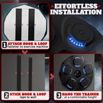 Load image into Gallery viewer, Music Boxing Machine for Adults Durable Wall Mounted Bluetooth Music Punching Machine with 9 Modes Shock Absorbing Pads LED Screen &amp; Included Gloves Boxing Equipment for Training at Home