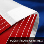 Load image into Gallery viewer, G128 3 Pack: Puerto Rico Puerto Rican Flag  2.5x4 Ft  ToughWeave Series Embroidered 300D Polyester  Embroidered Design, Indoor/Outdoor, Brass Grommets