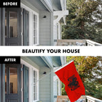 Load image into Gallery viewer, G128 Combo Pack: 6 Feet Tangle Free Spinning Flagpole (Silver) Albania Flag 3x5 ft Printed 150D Brass Grommets (Flag Included) Aluminum Flag Pole
