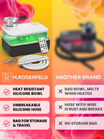 Load image into Gallery viewer, Portable White Hookah Set With Everything And Travel Bag Small Hookah Set