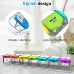 Load image into Gallery viewer, Extra Large Weekly Pill Organizer XL Daily Pill Box 7 Day Am Pm Jumbo Pill Case