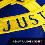 Load image into Gallery viewer, G128 3 Pack: Georgia GA State Flag  4x6 Ft  ToughWeave Series Embroidered 300D Polyester  Embroidered Design, Indoor/Outdoor, Brass Grommets