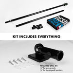 Load image into Gallery viewer, G128 Combo Pack: 6 Ft Tangle Free Aluminum Spinning Flagpole (Black) &amp; DeSantis Election 2024 Flag 3x5 Ft, LiteWeave Pro Series Printed 150D Polyester  Pole with Flag Included
