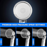 Load image into Gallery viewer, Luxury Filtered Shower Head with Handheld Hose Hard Water Softener High Pressure