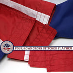 Load image into Gallery viewer, USA American Flag 5x8FT 3Pack Embroidered Nylon By G128