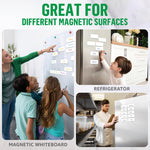 Load image into Gallery viewer, 12 Pack Dry Erase Magnetic Labels 12x4 in Magnetic Name Tags for Classroom Lockers School Bus Classroom Magnets for Names Magnet Labels for Whiteboard Magnet Names Plates for Classrooms
