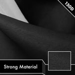 Load image into Gallery viewer, Solid Black Color Flag 3x5 Ft 2Pack Printed 150D Polyester By G128