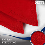 Load image into Gallery viewer, G128 Ohio OH State Flag  6x10 Ft  StormFlyer Series Embroidered 220GSM Spun Polyester  Embroidered Design, Indoor/Outdoor, Brass Grommets, Heavy Duty, All Weather
