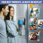 Load image into Gallery viewer, 20 Pack Magnetic Picture Frames for Refrigerator   8.5 x 11 in White Magnet Picture Frames for Fridge   Magnetic Photo Sleeves   Locker Magnet Frame   8.5x11 Magnetic Photo Frames   Magnetic Picture Holder