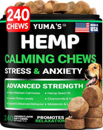 Load image into Gallery viewer, Hemp Calming Chews for Dogs 240 Count Anxiety Relief Melatonin &amp; Chamomile