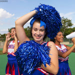 Load image into Gallery viewer, Cheerleader Pompom Dance Party Accessories   6Pcs Party Dress Cheerleading Gifts   Cheer Gifts Party Set   Dance Costume for Graduation Noise Makers and Sporting Events Makers Pink Cheer Pom Poms
