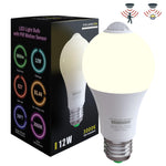 Load image into Gallery viewer, Motion Sensor Light Bulbs with Dusk to Dawn Sensor Indoor Motion Detector Bulb
