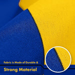 Load image into Gallery viewer, G128 3 Pack: Barbados Barbadian Flag  3x5 Ft  LiteWeave Pro Series Printed 150D Polyester  Country Flag, Indoor/Outdoor, Vibrant Colors, Brass Grommets, Thicker and More Durable Than 100D 75D Polyester