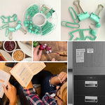 Load image into Gallery viewer, Sticky Note Tabs Set Combines Sticky Notes with Office Rubber Bands &amp; Paper Clips Stay Productive &amp; Prepared with Paper Notes That Brighten Your Desk Fun Gift for Students &amp; Professionals