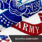Load image into Gallery viewer, US Army Flag 210D Embroidered Polyester 3x5 Ft  Double Sided 3ply