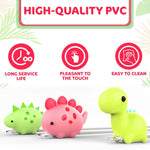 Load image into Gallery viewer, Phone Charger Protector for Cord – Set of 3 USB Cable Protector Animals Premium Plastic for Enhanced Durability Long Lasting Protection Prevents Fraying &amp; Cable Damage