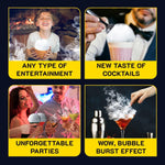 Load image into Gallery viewer, Bubble Mixture for Smoking Gun Cocktail Edible NONtoxic 8oz for Smoker Machine