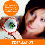 Load image into Gallery viewer, Motion Sensor Light Bulb Radar Outdoor Indoor Daylight Motion Activated 2 Pack