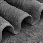 Load image into Gallery viewer, 2 Pack Luxury Soft Bath Sheet Towels 650 GSM Extra Large 35x70 inch Grey Color