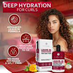 Load image into Gallery viewer, Leave in Conditioner for Curly Hair Frizz Control for Women Men Restores Dry