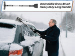 Load image into Gallery viewer, Tra42.4 inch Extendable Snow Brush Mini Snow Shovel Ice Scraper for Car Windshield with Foam Grip for Cars SUV Trucks Detachable ar Scraper No Scratch Heavy Duty Long Handle Ice Remover