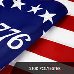 Load image into Gallery viewer, G128 3 Pack: Betsy Ross 1776 Flag  1x1.5 Ft  ToughWeave Series Embroidered 300D Polyester  Historical Flag, Embroidered Design, Indoor/Outdoor, Brass Grommets