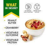 Load image into Gallery viewer, Dog Peanut Butter Bones with Cranberry Rawhide Free Chew Treats Pet Snacks