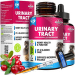 Load image into Gallery viewer, Cat Dog Urinary Tract Infection Treatment Natural UTI Medicine Cranberry 2 Pack 60 ml D Mannose  Kidney Bladder Support Best for Incontinence Pet Renal Health &amp; Care Drops