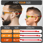 Load image into Gallery viewer, Red Glasses Strap Holder No Tail Eyeglass Cord Adjustable M Size 13 inch 2 Pcs