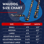 Load image into Gallery viewer, Nylon Dog Leash for Small Dogs and Medium Dogs 4 Ft x 3/5 inch Wide NASA Design