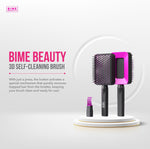 Load image into Gallery viewer, 3D Self Cleaning Deluxe Rectangular Brush Self Cleaning Hair Brush for Women