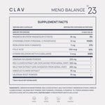 Load image into Gallery viewer, Meno Balance Menopause Support with Wild yam Root Red Clover Siberian Rhubarb