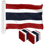 Load image into Gallery viewer, Thailand Thai Flag 3x5 Ft 10Pack 150D Printed Polyester By G128