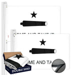 Load image into Gallery viewer, Come and Take It Flag 3x5 Ft 2Pack Doublesided Embroidered Polyester By G128