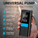 Load image into Gallery viewer, Portable Air Compressor 150PSI Tire Inflator with Digital Display Auto Stop